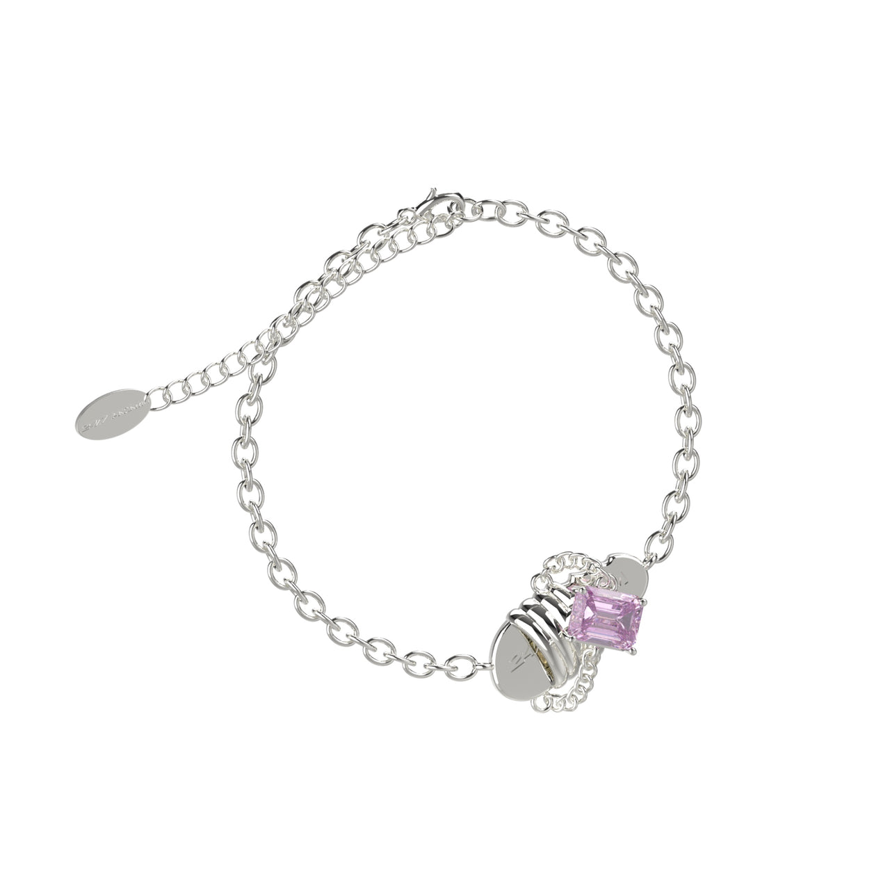 Pool Slipper Chain Bracelet