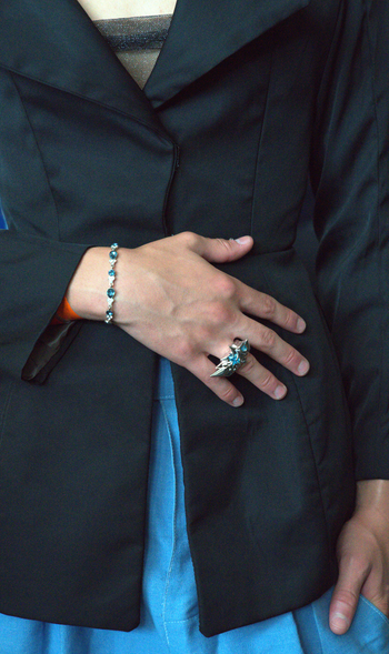 Metallic Collision Ring