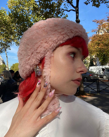 Waffle Cone Stud Earrings