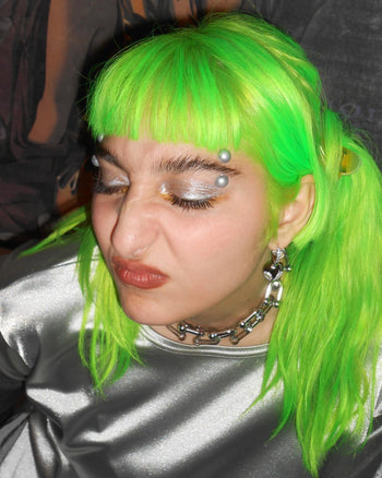 Alien Head Drop Earrings