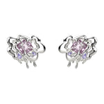 Cloudy Gummy Stud Earrings