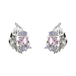 Waffle Cone Stud Earrings